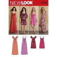 6096 new look ladies dresses a 4 16 382001