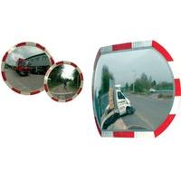 600mm Dia Convex Polycarbonate Traffic Mirrors with reflective edging