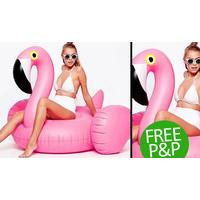 60 Inch Full Size Inflatable Flamingo Float - FREE P&P