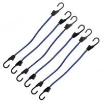 600mm Pack Of 6 Bungee Cords