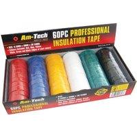 60pc Insulation Tape - Assorted Colours