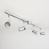 6058 Montana Aluminium Halogen Four Spotlight Fitting