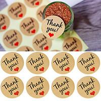60 pcs5 set kraft paper thank you gift tags wedding favors party acces ...