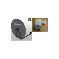 60cm Mix Digital Mesh Satellite Dish with 0.1dB LNB