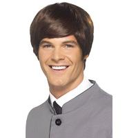 60s short male mod wig