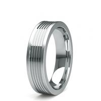 6.00mm Slight Comfort Fit Mens Plain Wedding Band