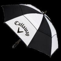 60\'\' Clean Logo Golf Umbrella - Black/White