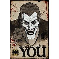 61cm x 915cm batman comic joker needs you poster