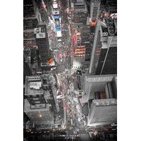 61cm x 915cm new york times square lights poster