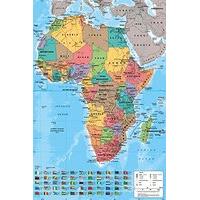 61 x 91.5cm Africa Map Maxi Poster