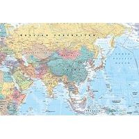 61 x 91.5cm Asia & Middle East Map Maxi Poster