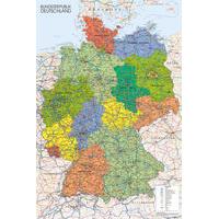 61 x 91.5cm Germany Map Maxi Poster
