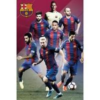 61cm x 91.5cm 2016/2017 Barcelona Players Poster.