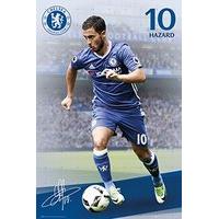 61cm x 91.5cm Chelsea Hazard 2016/2017 Poster.