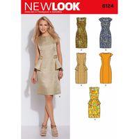 6124 - New Look Ladies\' Dress A (4-16) 382009