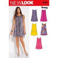 6125 - New Look Ladies\' Dress A (10-22) 382010