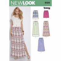 6129 - New Look Ladies\' Skirts A (8-18) 382011