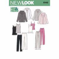 6142 - New Look Miss/Men Separates A (ALL SIZES) 382013