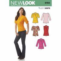 6150 - New Look Ladies\' Knit Top A (4-16) 382016
