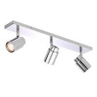 6109 Como 3 Way Bathroom Bar Mounted Spotlights, IP44