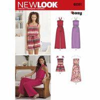 6291 - New Look Ladies\' Jumpsuit & Dress Each In Two Lengths A (4-16) 382082