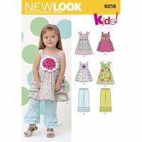 6219 - New Look Toddlers\' Dress And Trousers A (1/2-4) 382043
