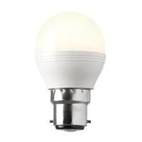 62 watt bc opal led golfball warm white