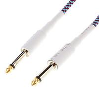 6.35mm Guitar Cable for Aspecial Chord Patch Effect Woven Planet Wave Cord (3M)
