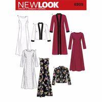 6305 - New Look Ladies\' Dresses A (10-22) 382093