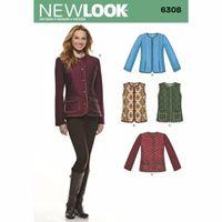 6308 - New Look Ladies\' Jackets Or Vests A (10-22) 382095