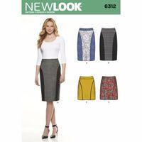 6312 - New Look Ladies\' Slim Skirt In Two Lengths A (8-20) 382097