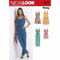 6373 - New Look Ladies\' Jumpsuit Or Romper And Dresses A (8-20) 382139