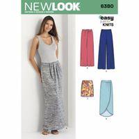 6380 - New Look Ladies\' Knit Skirts And Trousers A (6-18) 382144