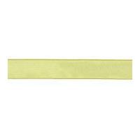 63mm Berisford Wired Sheer Organza Ribbon 679 Yellow