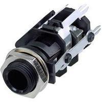 6.35 mm audio jack Socket, vertical vertical Number of pins: 5 Stereo Black Rean AV RJ5VI-CON 1 pc(s)