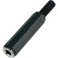 635 mm audio jack socket straight number of pins 3 stereo black conrad ...