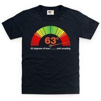 63 Degrees of Lean Kid\'s T Shirt