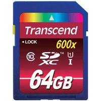 64GB Transcend SDXC Class 10 UHS-I 600x (Ultimate)