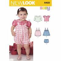 6422 new look babies blouse romper jumper and panties a nb l 382185