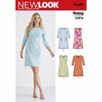 6428A - New Look Ladies\' Knit Dresses A (8-20) 382251