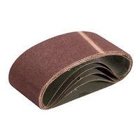 64mm x 406mm 5pk 80 Grit Sanding Belts