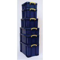 64L SOLID BLUE POLYPROPYLENE BOX SOLID BLUE (carded)