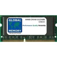 64mb dram sodimm memory ram for cisco 2801 router cisco pn mem2801 64d