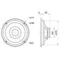 65 wideband speaker chassis visaton fr 6 5 40 w 8 