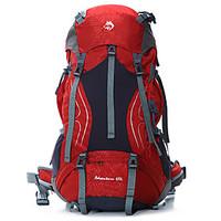 65 L Rucksack Climbing Camping Hiking Traveling Rain-Proof Dust Proof Breathable Shockproof Nylon