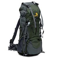 65L L Backpack Camping Hiking Waterproof Wearable Nylon