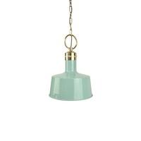 652 Small Cattura 1 Light Duck Egg Blue Ceiling Pendant