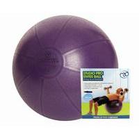 65cm Purple Swiss Ball & Pump