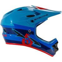 661 Comp Bolt Full Face MTB Helmet Blue/Red