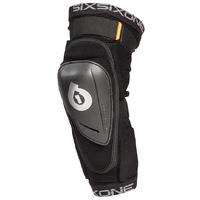 661 Rage Hard Knee Guard Black